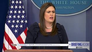 White House press briefing on Trump's congratulations Putin, Robert Mueller investigation | ABC News