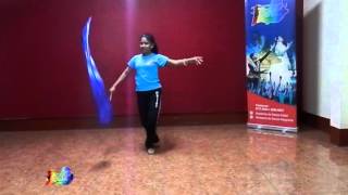 Tutorial de danza con Cintas - Hay Libertad - Graduación Academia Hallal 2015