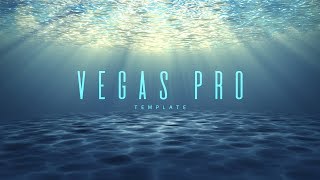 Underwater Cinematic Intro Template #362 Sony Vegas Pro