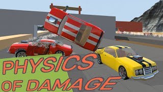 Physics of Damage Updated! - Crash Wheels