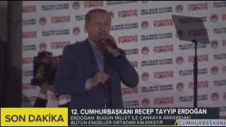 Cumhurbaşkanı Recep Tayyip Erdoğan Balkon Konuşması Full 10.08.2014