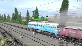 ПРОВЕРКА РАБОТОСПОСОБНОСТИ ТЕПЛОВОЗАTrainz Railroad Simulator 2019 25 01 2019 11 12 08