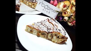 Блинный пирог-улитка с творогом и изюмом: рецепт от Foodman.club