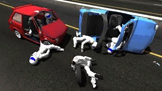 BeamNG.Drive Mod : Fiat 126p/Maluch + Stig Crash Testing #2 HD
