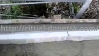 Благоустройство мест захоронений на кладбищах Донецка, Accomplishment of burial sites in Donetsk