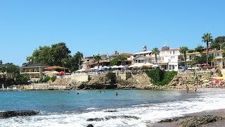 Пляж в Античном Сиде - Beach in the antic city of Side
