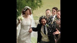 Game of Thrones Wedding Kit Harington and Rose Leslie tied the knot