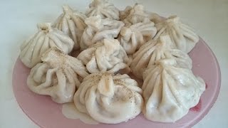 Хинкали грузинская кухня Рецепт Секрета вкусного второго блюда из мясного фарша  на праздник