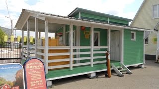 01. Саратов строительство под ключ - Садовый дом каркасный Дачник-1ТТ 7,4х4,2м