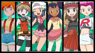 FULL POKEMON FEMALE TEAM!