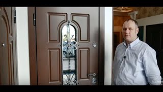 ОБЗОР ВХОДНОЙ ДВЕРИ "МАДРИД" | Стальная линия