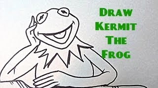 How To Draw Kermit The Frog