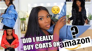DID I REALLY BUY COATS ON AMAZON FASHION??? IM NOT EVEN SUPRISED WITH THIS ISH!