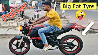 Modified Bajaj Pulsar By Full Throttle Customs (Bangalore)|Bike Modification India|MotoMahal|#Bajaj