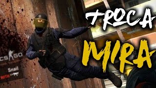 CS:GO - COMO MUDAR A MIRA! (Personalizar Crosshair NO Counter Strike)