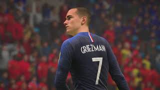 World Cup 2018 France vs Belgium - Semi Finals 2018 Full Match First Look Quick Sim (FIFA 18)