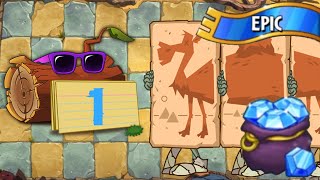 Plants vs Zombies 2 - Epic Quest: Gem Jam! - Stage 1 | No Premium [4K 60FPS]
