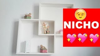 COMO FAZER NICHO VAZADO COM RESTOS DE MDF | DIY ?