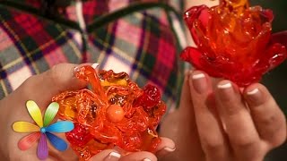 Делаем брошку-цветок из пластиковых ложек - Все буде добре - Выпуск 603 - 20.05.15