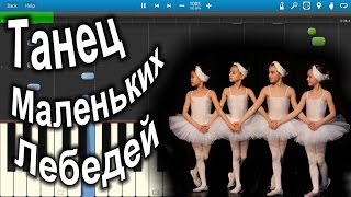 Чайковский - Танец Маленьких Лебедей Tchaikovsky [Dance Of The Little Swans] (на пианино Synthesia)