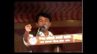 Limbuwan Struggle Kumar Lingden President Limbuwan, Limbuwan Mass Meeting, Damak 12 May 2012 Part II