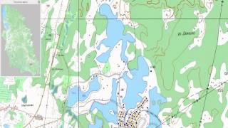 Топографическая карта Псковской области для OziExplorer