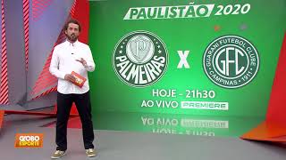 Globo Esporte SP - Dudu Faz 300 Jogos com a Camisa do Palmeiras.