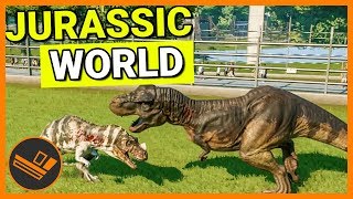 T-REX FIGHTS - Jurassic World Evolution Part 9