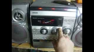 Музыка в мастерской муз.центр  aiwa NSX-RV75