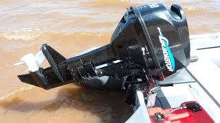Лодочный мотор Гладиатор 9.8(The Best Outboart Motor) и лодка Гладиатор 320.
