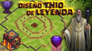 DISEÑO ANTI-FUNNEL TH10 "ISENGARD" para LIGA LEYENDA + Defensa Insólita contra TH11 con Centinela 20