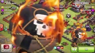Clash Of Clans - GET RAIDED!! LEADERBOARDS (Awesome gameplay)