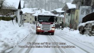 Milcherfassung im Winter