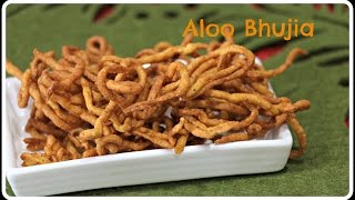 Aloo Bhujia - Indian Tea Time Snack Recipe