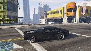GRAND THEFT AUTO V | RADEON FURY X | 1920X1080 HD | FRAME RATE TEST | ADVANCED OFF