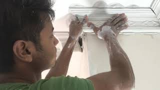 have a design my company it is very simple cornice design and new collection gypsum plaster fitting