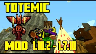 Totemic Mod Minecraft  |Totem Magicos|Para 1.10.2 y Otras Versiones En Español |Mod Tutorial