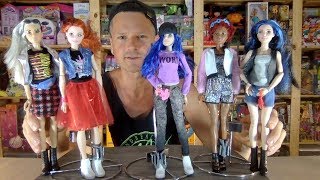 Wild Hearts Crew OOAK Doll Customs Barbie Fashionistas WWE Superstar Made to Move Mattel Mashups