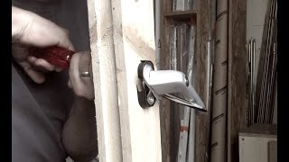 Prüftest abschliessbare Fenstergriffe