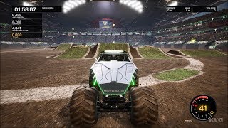 Monster Jam Steel Titans - Arlington - Gameplay (PC HD) [1080p60FPS]