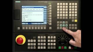 SINUMERIK 808D Tutorial Milling Part 16 - Cycle82 Centering