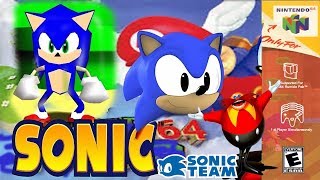 Super Sonic 64 Super Mario 64