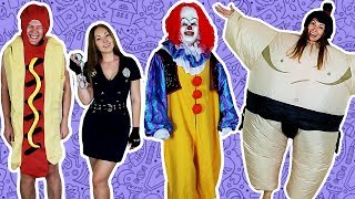 КОСТЮМЫ НА ХЭЛЛОУИН! САМЫЕ КЛАССНЫЕ КОСТЮМЫ В АМЕРИКЕ!