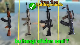 Free Fire Yarışması (Bu Hangi Silah Sesi)