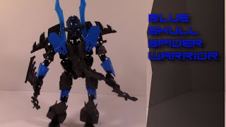 Bionicle MOC: Blue Skull Spider Warrior