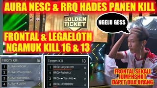 FRONTAL GAMING DKK BERSAMA LEGAELOTH PANEN KILL - TURNAMEN GOLDEN TICKET