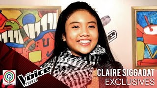 Claire Siggaoat | Post Interview | The Voice Teens Philippines 2020