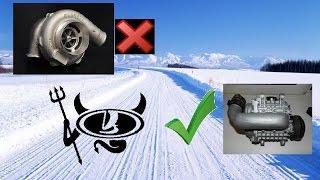 Механический нагнетатель #12.Почему зимой КОМПРЕССОР(supercharger) лучше ТУРБИНЫ?