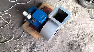Безлопастной вентилятор  Н. Теслы - испытание огнем! N. Tesla - bladeless fan - test by fire!