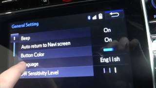 2014 Toyota Harrier - changing navigation to English, arm rests, side wind visors